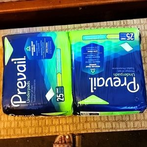 Prevail underpads 25ct.
